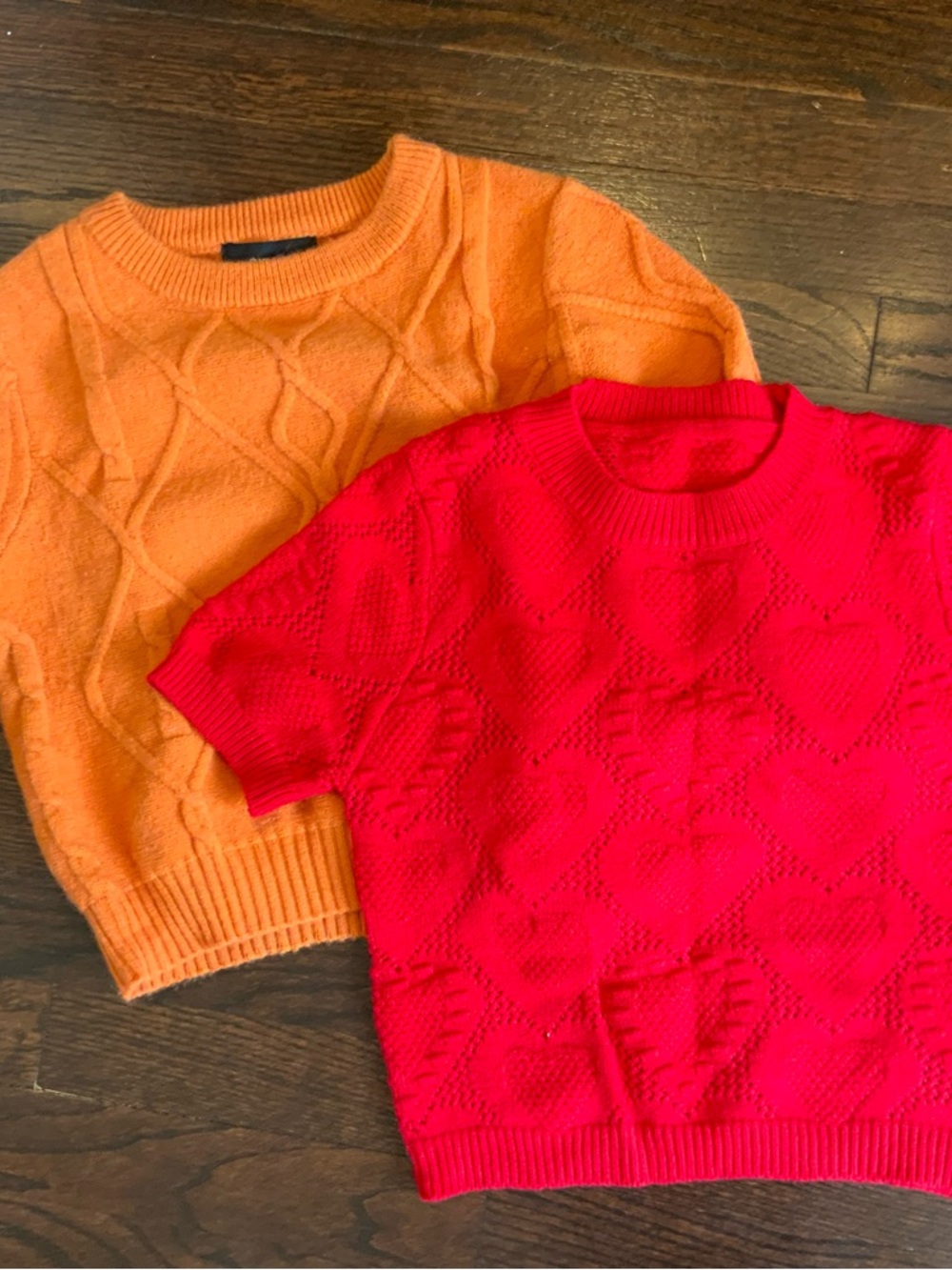 2 crew neck Cider sweaters